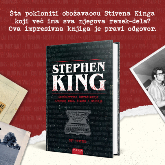 "Stephen King: Sveobuhvatno istraživanje njegovog rada, života i uticaja" u prodaji